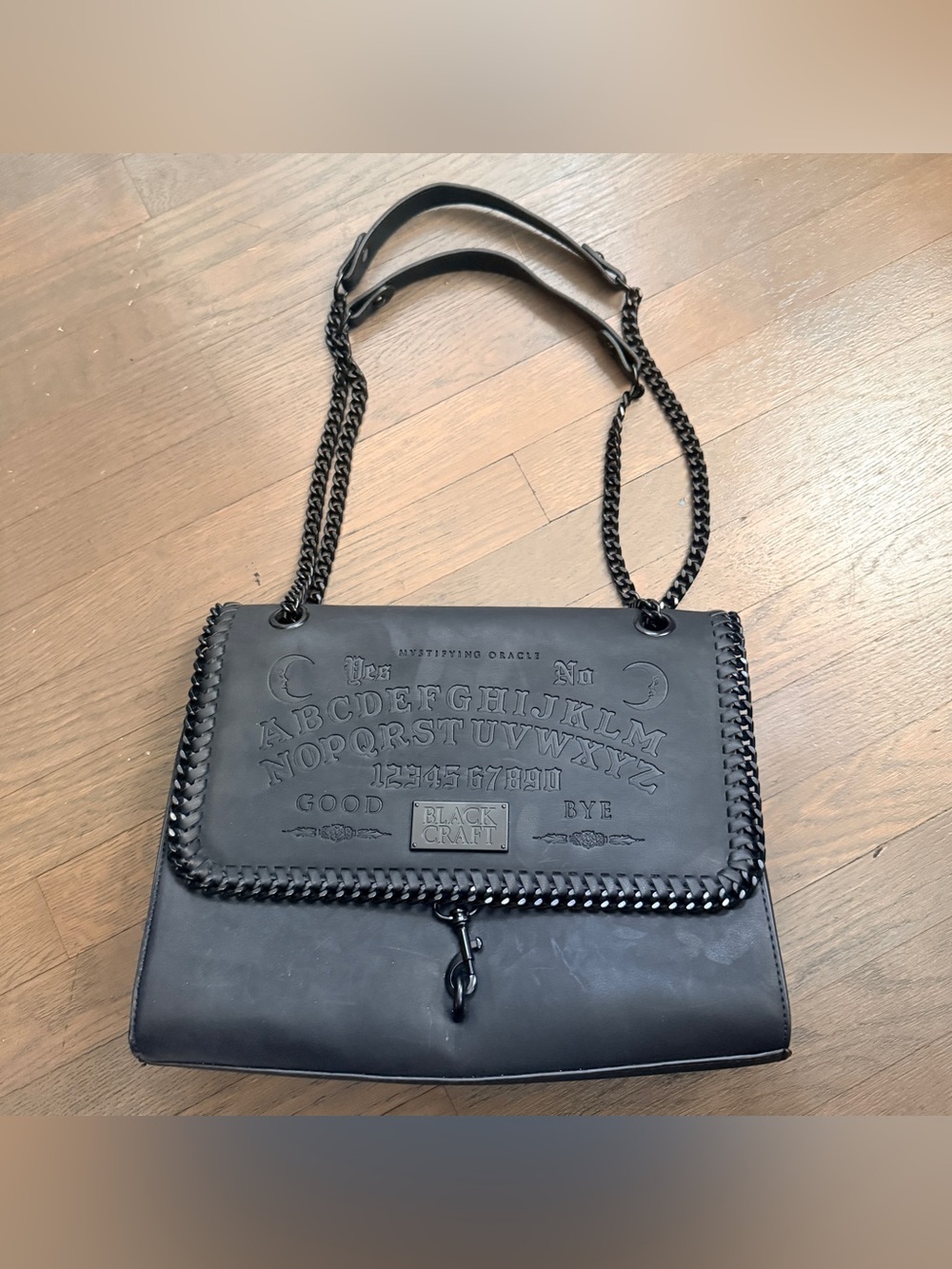 BlackCraft Cult Ouija Board black Shoulder Bag
